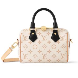 Louis Vuitton Speedy Bandoulière 20 Monogram Dune Coated Canvas 20Cm M46906