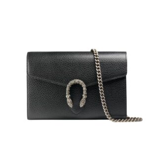 Gucci Dionysus Mini Chain Wallet Black 20Cm 401231 CAOGN 8176