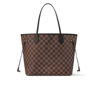 Louis Vuitton Damier Ebene Neverfull MM Brown And Light Pink 32Cm N41603