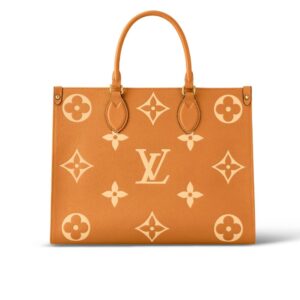 Louis Vuitton Onthego MM Bag Orange 35Cm M45982