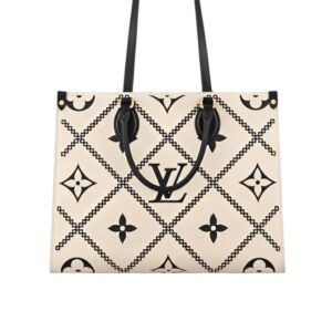 Louis Vuitton Onthego MM White 35Cm M46016