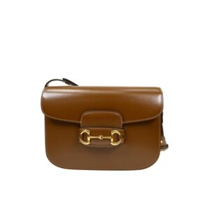 Gucci Horsebit 1955 Shoulder Bag Brown 25Cm 602204 1DB0G 2361