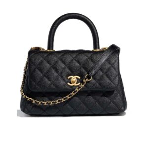 Chanel Medium Coco Flap Bag With Top Handle 26Cm