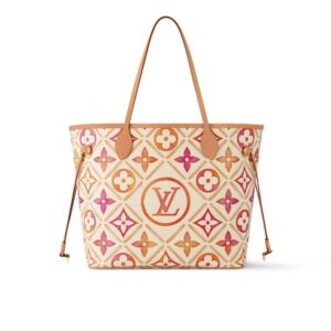 Louis Vuitton Neverfull MM Autres Toiles Monogram Coral 31Cm M25317