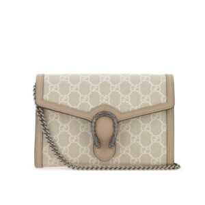 Gucci Dionysus GG Mini Chain Wallet Beige 20Cm 401231 UULBN 9683