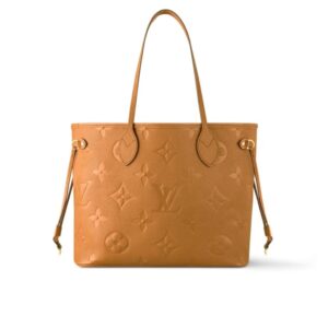 Louis Vuitton Neverfull MM Monogram Empreinte Bag Cowhide Color 32Cm