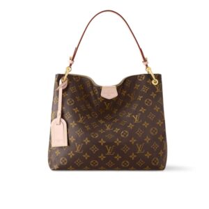 Louis Vuitton Graceful PM Monogram Canvas Red 35Cm