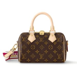 Louis Vuitton Speedy Bandoulière 20 Fuchsia Red Strap 20Cm M45948