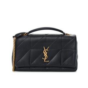Saint Laurent Niki Chain Bag Purchase Leather Gold Hardware Black 22Cm