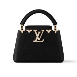 Louis Vuitton Capucines Mini Black 20Cm M11342