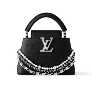 Louis Vuitton Capucines Mini Bag Black 20Cm M11908