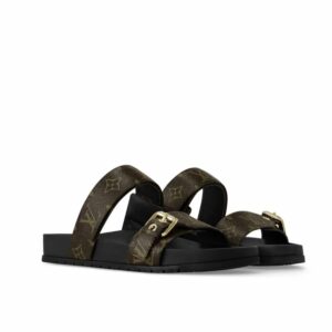 Louis Vuitton Bomdia Flat Mule Brown 1A3R5M